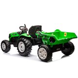 Traktor na akumulator s prikolicom HC-306 24V - zeleni | shoptok.hr