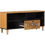 TV ormar Prirodna 100 x 33 5 x 46 cm Čvrsto drvo manga - Prirodna | shoptok.hr