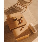 Kave Home Stolić za kavu u dekoru hrasta u prirodnoj boji 75x140 cm Oaq – | shoptok.hr
