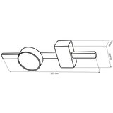  LED plafonsko svetlo JOY 1xGX53/6W/230V crno | Eponuda.com
