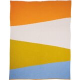  Pletena odeja Color Flow Yellow - 1 kos | Shoptok.si