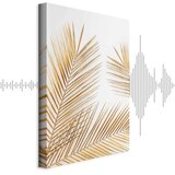  Slika - Golden Palm Leaves (1 Part) Vertical 80x120 | shoptok.hr