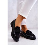 S. BARSKI Elegant Patent Loafers Black S.Barski | Eponuda.ba