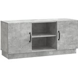 TV ormar Betonska siva 102 x 34,5 x 47 cm Konstruirano drvo | shoptok.hr