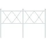  Metalno uzglavlje bijelo 140 cm | shoptok.hr