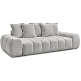 Bobochic Paris Svijetlo siva sofa od šenila 278 cm Everest – | shoptok.hr