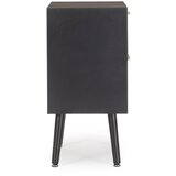 YES EVERYDAY Črna/v naravni barvi omarica 45x60x30 cm Josine – | Shoptok.si