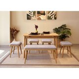 Hanah home trpezarijski sto i stolice (6 komada) Vina Mini 06 0701 u