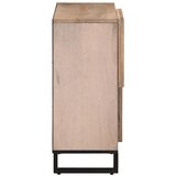  Komoda 80 x 34 x 75 cm od masivnog drva manga | shoptok.hr