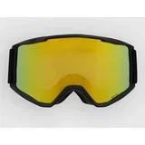 NEON Black Goggle smoke with yellow mirror