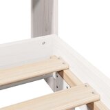 vidaXL okvir kreveta bez madraca bijeli 140 x 190 cm masivna borovina | shoptok.hr