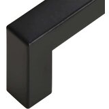  Ručke za ormarić 10 kom crne 64 mm od nehrđajućeg čelika | shoptok.hr