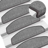  Prostirke za stepenice 20 kom 65x24x4 cm tamno sive poluokrugle velike | Eponuda.com