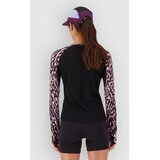 Mons Royale Bella Merino Funkcijska majica rock leopard / black | Shoptok.si