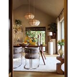 Light & Living Kremno bela viseča svetilka s tekstilnim senčilom Mirelys – | Shoptok.si