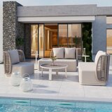 Bessagi Garden Lounge Garnitura Marino, 4-Delno, Svetlo Siva Cene