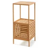 Od bambusa kupaonska polica u prirodnoj boji 35x80 cm Auren –