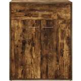  Komoda boja dimljenog hrasta 60x30x75 cm od konstruiranog drva | shoptok.hr