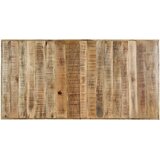 Blagovaonski stol od masivnog grubog drva manga 140x70x75 cm | shoptok.hr
