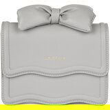 Shelvt Small gray women's handbag with a bow Cijene