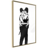  Poster - Banksy: Kissing Coppers I 30x45 Cijene