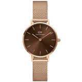 Daniel Wellington Sat Petite Amber 28 za žene, boja: ružičasta | shoptok.hr