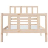  Posteljni okvir iz trdnega lesa 90x190 cm 3FT, (20645541) | Shoptok.si