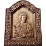 Studio 3d-art Ikona Sv.Apostol Luka u duborezu polulučna Cene