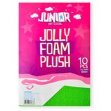 Junior jolly Plush Foam, eva pena pliš, A4, 10K, odaberite nijansu Zelena Cene