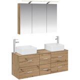  Set namještaja za kupaonicu 4 kom. Hrast artisan | shoptok.hr