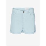 Noisy May Light blue denim shorts Smiley - Women Cene