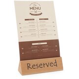 Hendi Tabla za sto reserved, „reserved“, 152x44x(H)44mm | Eponuda.com