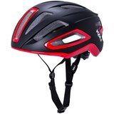  KACIGA KALI ROAD UNO SOLID MAT BLACK / RED S-M (54-58CM) | shoptok.hr