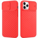  Ohišje, združljiv z Apple v Matt Red - Zaščitni pokrov iz fleksibilnega silikona TPU in z zaščito pred kamero, (20585921) | Shoptok.si