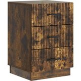  Nočna omarica Dimljen hrast 43 x 41 x 63,5 cm Inženirski les, (5000210007) | Shoptok.si