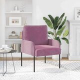  Sofe s jastukom 55cm Ljubičasta Šperploča - Ljubičasta 55 cm | shoptok.hr