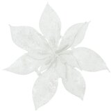 Atmosphera decorativni cvet iris set x2 14.5x4x14.5 cm bela (198941) Cene