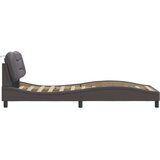  Okvir za krevet s uzglavljem sivi 90x200 cm od umjetne kože | shoptok.hr