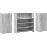  Recepcijski stol 200x50x103,5 cm od konstruiranog drva Slike