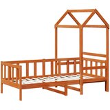  Set Dnevnog Kreveta 2 pcs Vosak smeđa Čvrsto borovo drvo | shoptok.hr