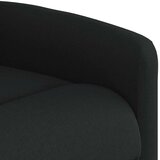  Masažni naslonjač od tkanine crni | Eponuda.com