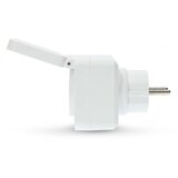 Nedis ZBPO130EWT - Pametna utičnica Smartlife 3680W/230V/ Tip E/16A Wi-Fi Tuya IP44 | Eponuda.com