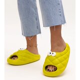  Green foam flip-flops with Gorges' eyes | Shoptok.si
