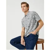 Koton Polo T-shirt - Gray - Slim fit