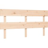 Krevet za starije s uzglavljem 160x200 cm od masivnog drva | shoptok.hr
