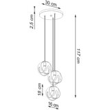  Visilica TULOS 3P crna | shoptok.hr