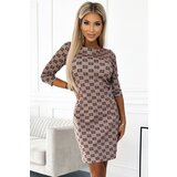 Numoco Women's dress with gold zippers | shoptok.hr