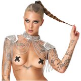 Bad Kitty lančani ukras za rame (srebrni) | shoptok.hr