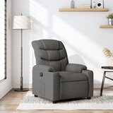 vidaXL naslanjač iz temno sivega blaga | Shoptok.si