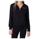 Champion Hooded Full Zip Sweatshirt Crna Cijene
